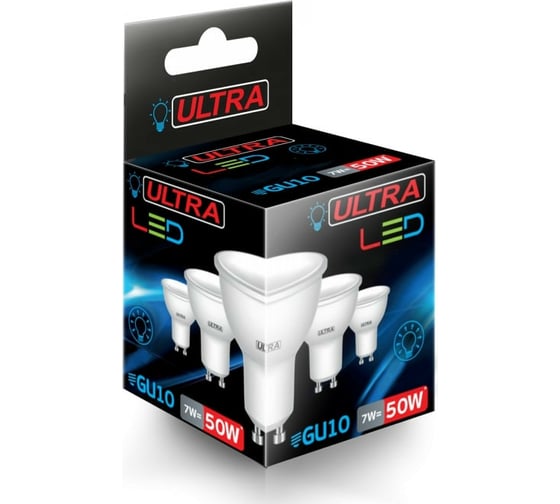 Светодиодная лампа Ultra LED GU 10 7W 4000K 5055268047736