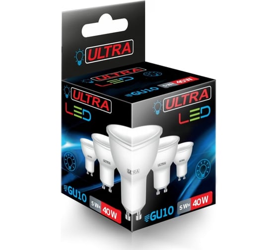 Светодиодная лампа Ultra LED GU 10 5W 4000K 5055268047712