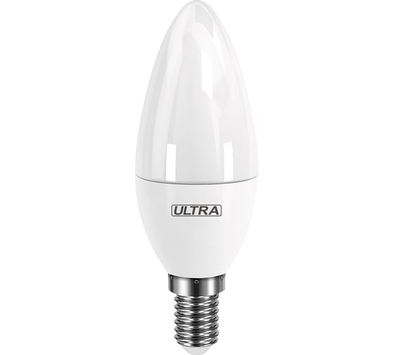 Светодиодная лампа Ultra LED С37 7W E14 3000K