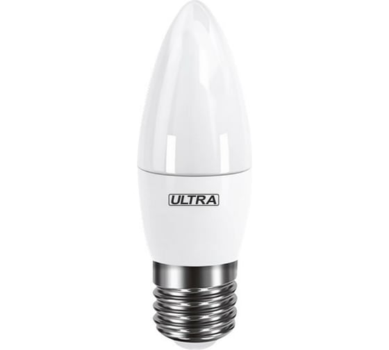 Светодиодная лампа Ultra LED С37 5W E27 3000K