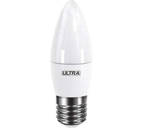 Светодиодная лампа Ultra LED С37 8,5W E27 3000K