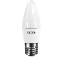 Светодиодная лампа Ultra LED С37 7W E27 3000K