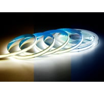 Общее освещение светодиодной лентой Apeyron 5м, 24В, 11Вт/м, COB, 252x252д/м, IP20, 1000Лм/м, 3000К+6500К. 224ОО