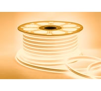 Светодиодный неон Apeyron двусторонний, 220В, 6Вт/м, 2835, 120д/м, IP65, 200Лм/м, 8х16мм, 50м, 3000К 17-21