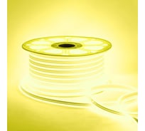 Светодиодный неон Apeyron двусторонний, 220В, 6Вт/м, 2835, 120д/м, IP65, 8х16мм, 50м, желтый 17-28