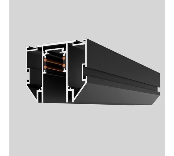 Демпферный магнитный трек Crystal lux для натяжного потолка CLT 0.133 01 L2000 BL