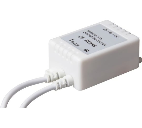 Контроллер Jazzway RGB ZC-1000RC 12V 3x2А = 72w (IR) тип пульта кнопочный 3327385