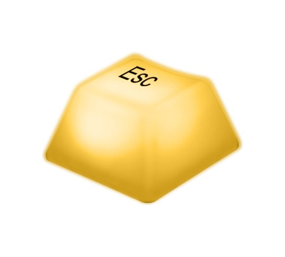 Светильник Jazzway Клавиша JS1-ESC Yellow 5030756
