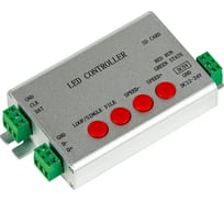 Контроллер MAKSILED DMX 5-24В, 2048pix, SD-card, SPI/DMX, IP20, 132x71x24мм, ML-2048-RC