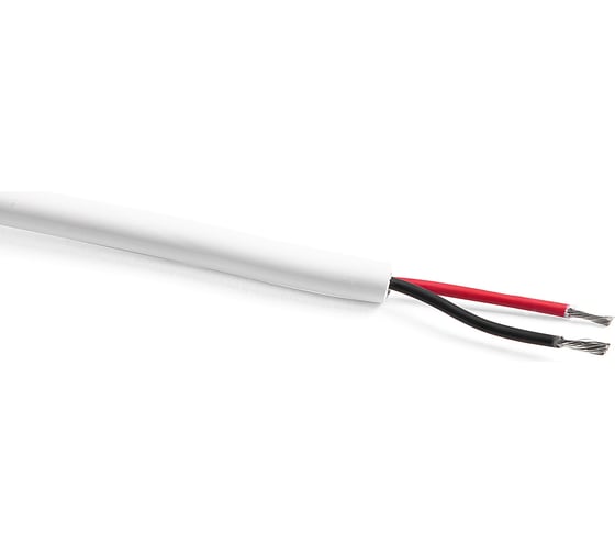 Провод силиконовый MAKSILED (белый) для неона, 2pin, IP67, 5м ML-IS AWG 20