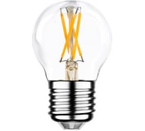 Светодиодная лампа Ultra «шар» LED G45 F 4W E27 3000K