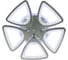 Потолочная люстра J-LIGHT TRAF 5565/130C 1