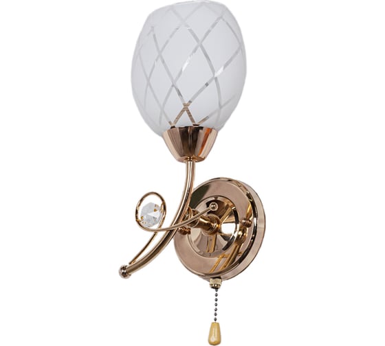 Бра JUPITER LIGHTING золото-1х60W E27 230V, 26-13-14 N 0408/1 1