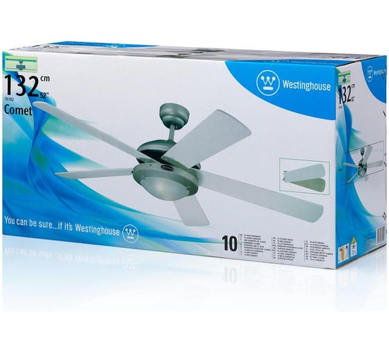 Люстра-вентилятор Westinghouse Comet 78182WES