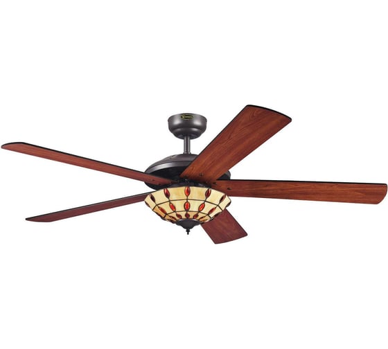 Люстра-вентилятор Westinghouse Comet Tiffany 72485WES 1