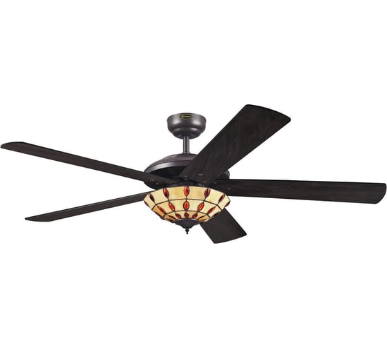 Люстра-вентилятор Westinghouse Comet Tiffany 72485WES