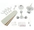 Люстра-вентилятор Westinghouse Princess Euro White 72113WES 3