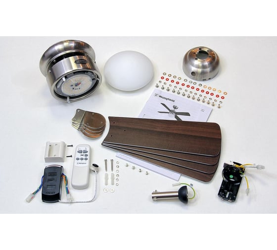 Люстра-вентилятор Westinghouse Colosseum Nickel 72417WES