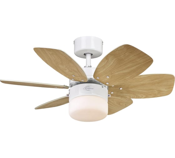Люстра-вентилятор Westinghouse Flora Royal White 72424WES