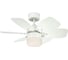 Люстра-вентилятор Westinghouse Flora Royal White 72424WES 1
