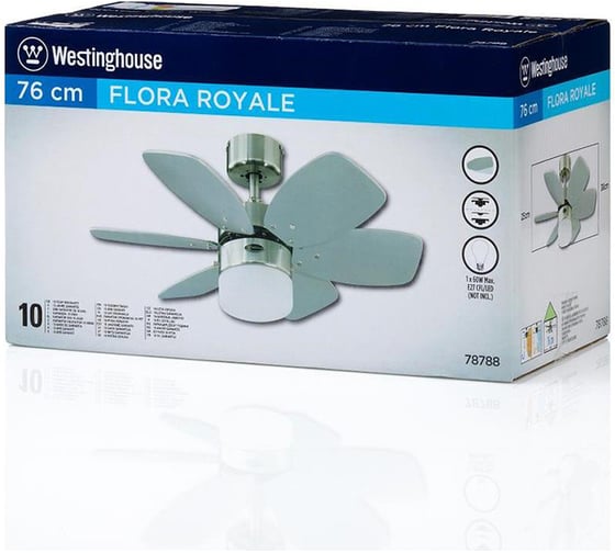 Люстра-вентилятор Westinghouse Flora Royal 78788WES