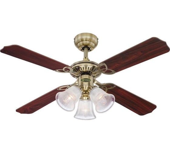 Люстра-вентилятор Westinghouse Princess Trio Brass 78265WES