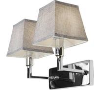 Настенный светильник iLAMP Hilton хром+серый 6943-2 CR
