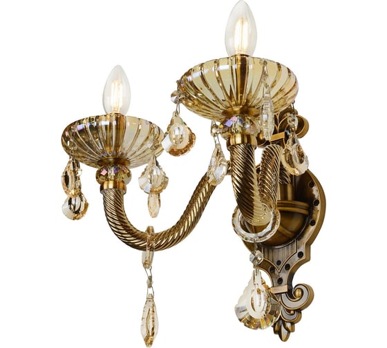 Настенный светильник iLAMP Asia бронзовый 81069-2 BR