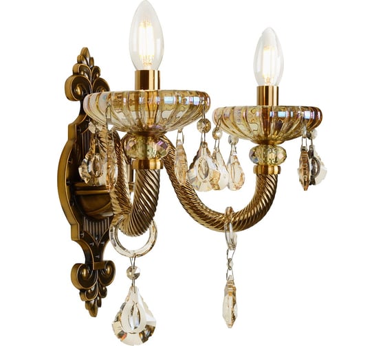 Настенный светильник iLAMP Asia бронзовый 81069-2 BR