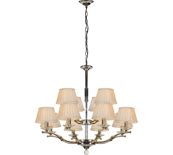 Подвесной светильник iLAMP Vivaldi хром 85125/8+4 CR