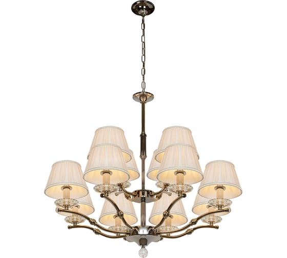 Подвесной светильник iLAMP Vivaldi хром 85125/8+4 CR