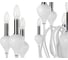 Подвесной светильник iLAMP Lady белый 88003-10+5 WH 2