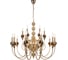 Подвесной светильник iLAMP Lady золотой 88003-10+5 GD 1