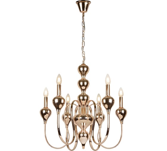 Подвесной светильник iLAMP Lady золотой 88003-6 GD