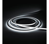 Гибкий неон MAKSBRIGHT 5 м, 10Вт/м, 24В, IP67, 16x15мм, 6000К холодный белый MB-ANF-SQ1615-CW-6000K