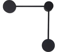 Накладной настенный светильник Wolta МОЛЕКУЛА под лампу GX53 Черный WSL-GX53/13E