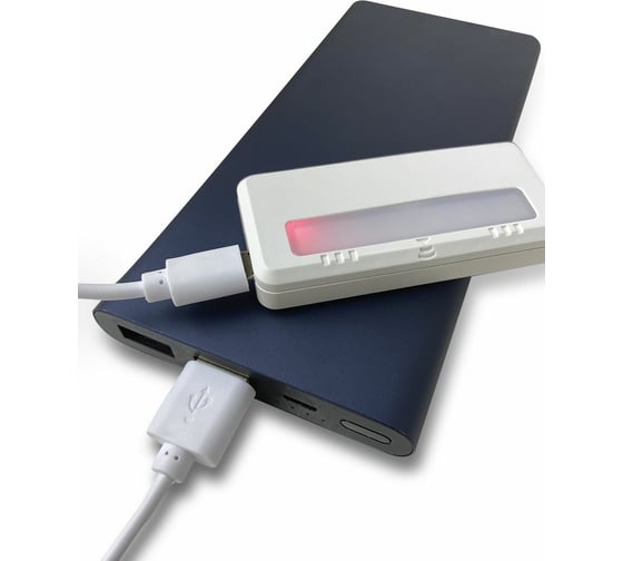 Подсветка ГЕЛЕОС M5, MicroUSB, 65х29мм, магнитный выключатель, 2шт/упаковка LED-M5