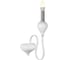 Настенный светильник iLAMP Lady белый B88003-1 WH 1
