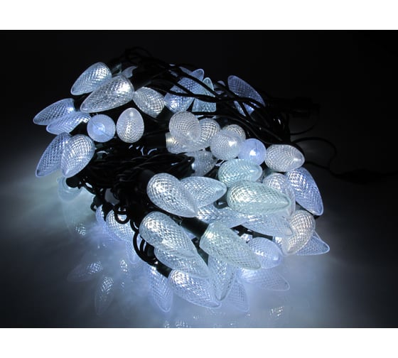 Светодиодная гирлянда FLESI ЯГОДКИ LED-PL-C9-8 -G-220V-18 -PW 00513