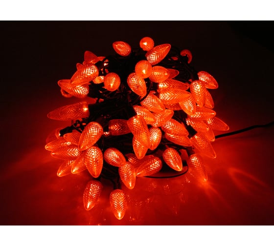Светодиодная гирлянда FLESI ЯГОДКИ LED-PL-C9-8 -G-220V-18 -R 00484