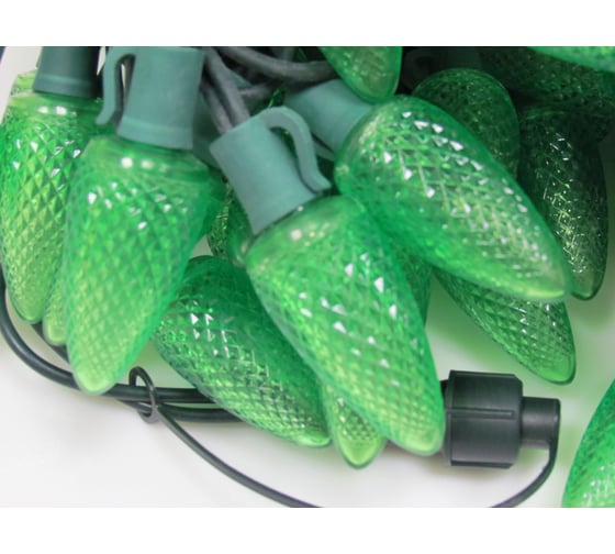 Светодиодная гирлянда FLESI ЯГОДКИ LED-PL-C9-8 -G-220V-18 -G 00486