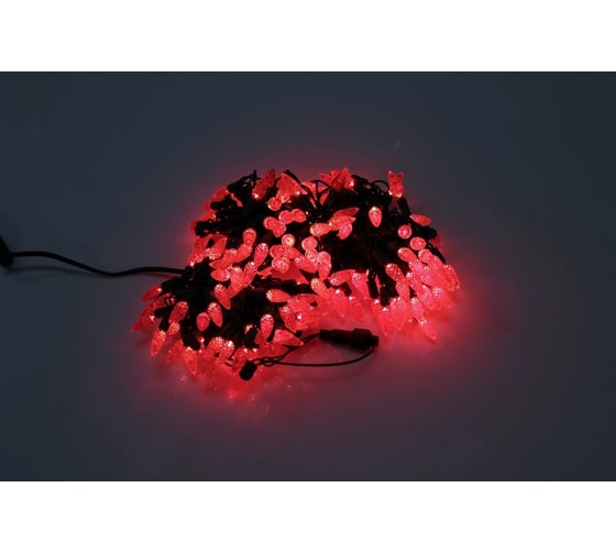 Светодиодная гирлянда FLESI ЯГОДКИ LED-PL-C6-4 -G-220V-18 -R 00477