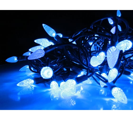 Светодиодная гирлянда FLESI ЯГОДКИ LED-PL-C6-4 -G-220V-18 -B 00040