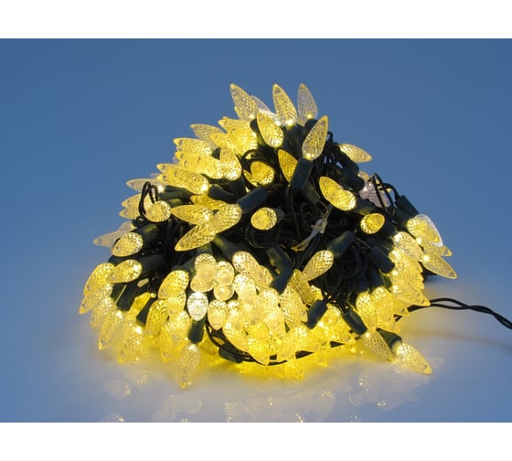 Светодиодная гирлянда FLESI ЯГОДКИ LED-PL-C6-4 -G-220V-18 -WW 00491