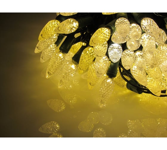 Светодиодная гирлянда FLESI ЯГОДКИ LED-PL-C6-4 -G-220V-18 -WW 00491