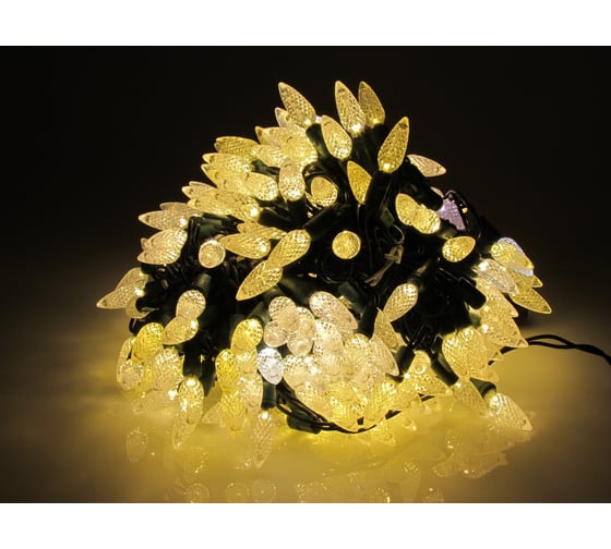 Светодиодная гирлянда FLESI ЯГОДКИ LED-PL-C6-4 -G-220V-18 -WW 00491