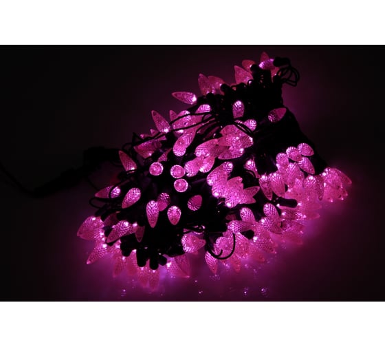 Светодиодная гирлянда FLESI ЯГОДКИ LED-PL-C6-4 -G-220V-20 -P 00522