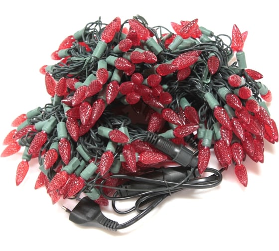Светодиодная гирлянда FLESI ЯГОДКИ LED-PL-C6-4 -G-220V-20 -R 00520 1
