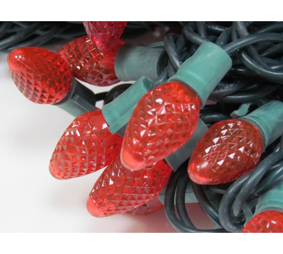 Светодиодная гирлянда FLESI ЯГОДКИ LED-PL-C7-8 -G-220V-18 -R 00476
