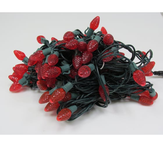 Светодиодная гирлянда FLESI ЯГОДКИ LED-PL-C7-8 -G-220V-18 -R 00476